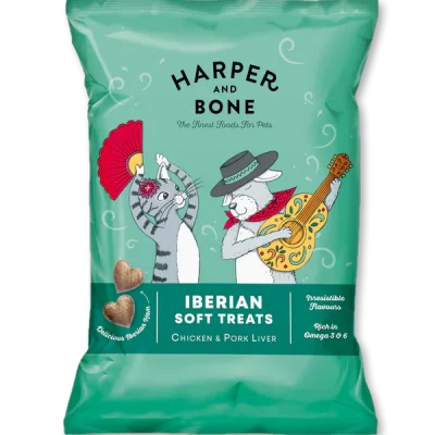 Harper and Bone Iberian Soft Treats Chicken Pork Liver