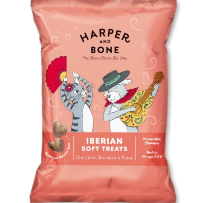 Harper and Bone Iberian Soft Treats Chicken Salmon & Tuna