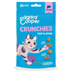 Edgard Cooper Crunchies Chicken Snack Gatto al Salmone