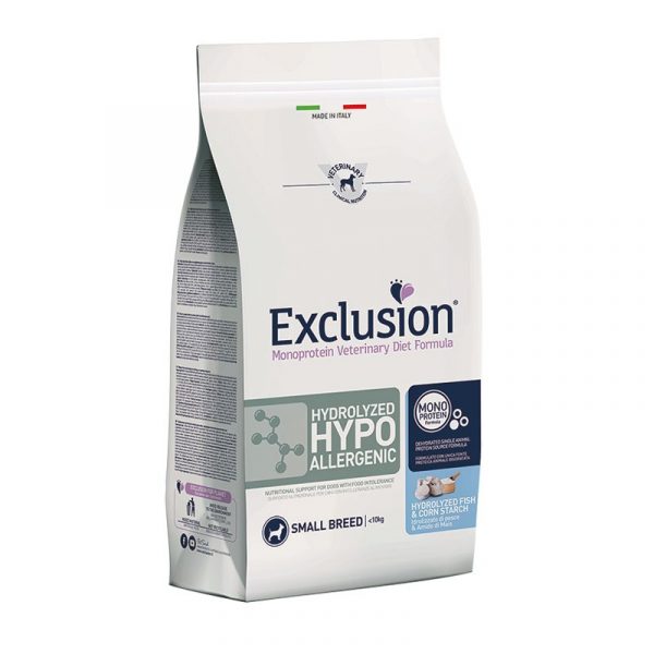 Exclusion Hypo Idrolizzato Pesce Small Breed