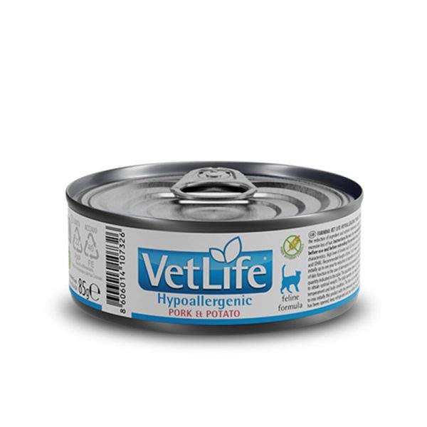 Farmina Vet Life Hypoallergenic Maiale e patate Umido gatto