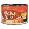 Lucky Lou Adult Umido Gatto Lattina - Adult Pollame con Pastinaca