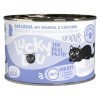 Lucky Lou Umido Gatto Sterilizzato Lattina - Sterilizzato Pollame con Asparagi e Cicoria