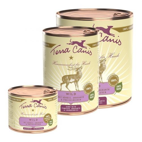 Terra Canis Classic Selvaggina Con Zucca Amaranto E Mirtilli Rossi